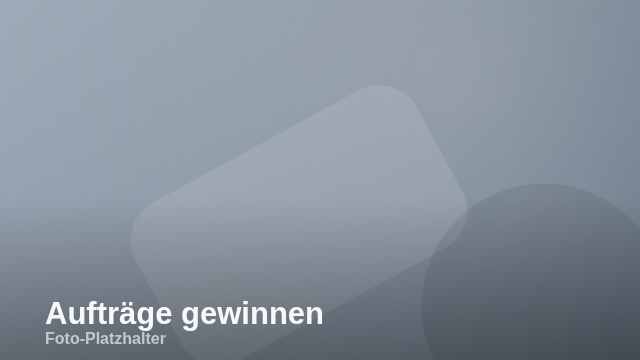 Aufträge gewinnen