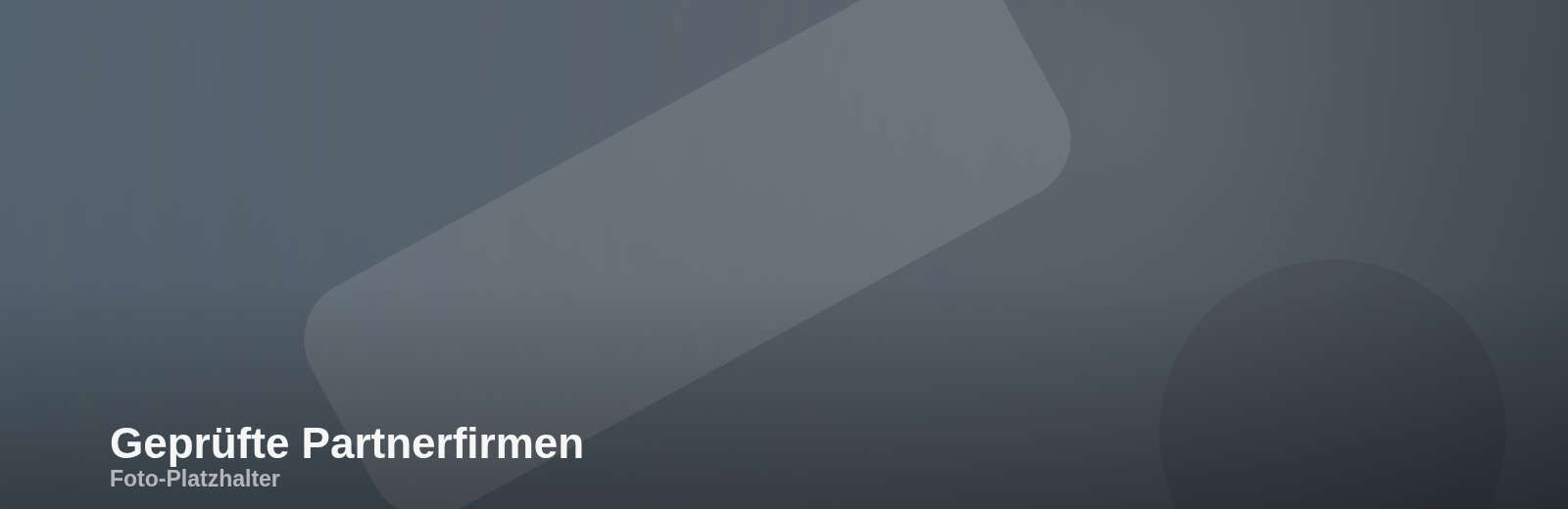 Geprüfte Partnerfirmen